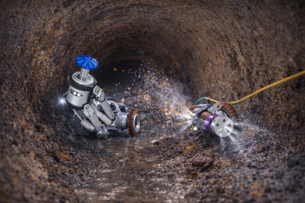 Robotické tryskání potrubí & kanalizací | ProCleanix