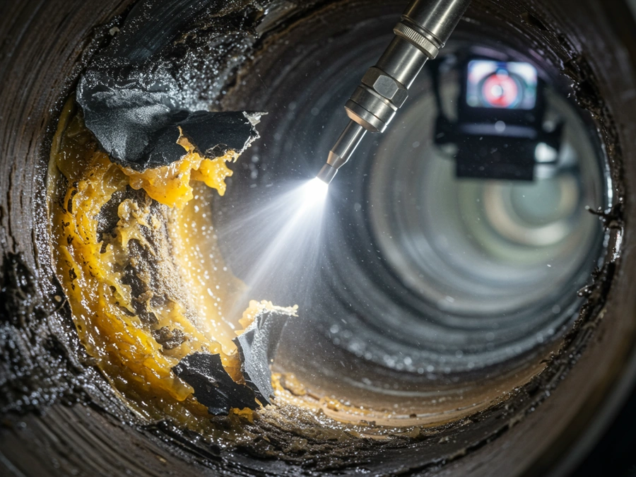 Robotické tryskání potrubí & kanalizací | ProCleanix